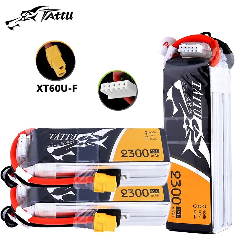 Drone Zll Rc - Ulepszona bateria TATTU 2300mAh 4S 14.8V