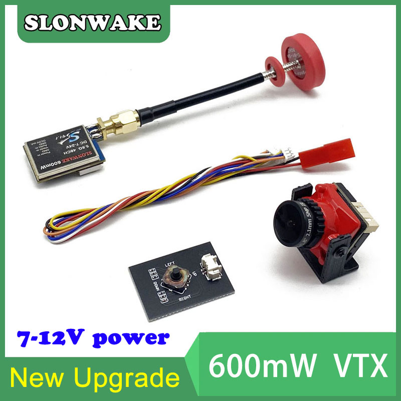 - Remote Control (Rc) Drone - 5.8G 48CH 600mW regulowany nadajnik VTX-CAM