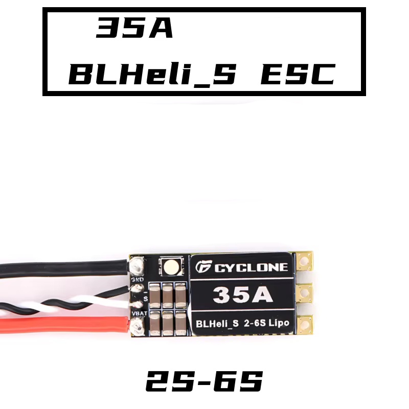 - Remote Control (Rc) Drone - Cyclone 35A BLHeli_S ESC - szybka