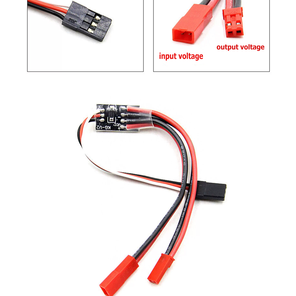 - Remote Control (Rc) Drone - Elektroniczny przełącznik zdalnego sterowania wysokoprądowy 2-20A