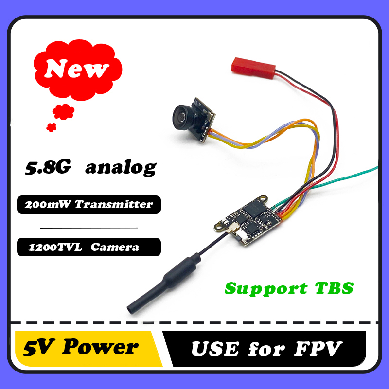 Fpv Drone Camera - SLONWAKE 5.8G 1200TVL Kamera FPV VTX