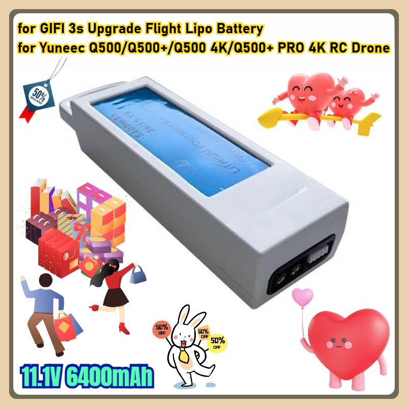Drone Zll Rc - 11.1V 6400mAh Akumulator Lipo do Drona