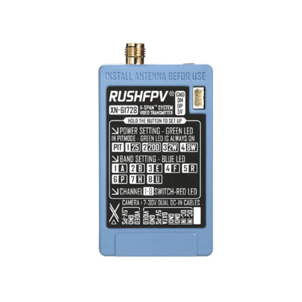RUSHFPV 6.1‑7.2G 8W X61728 VTX – - Remote Control (Rc) Drone recenzja i cena