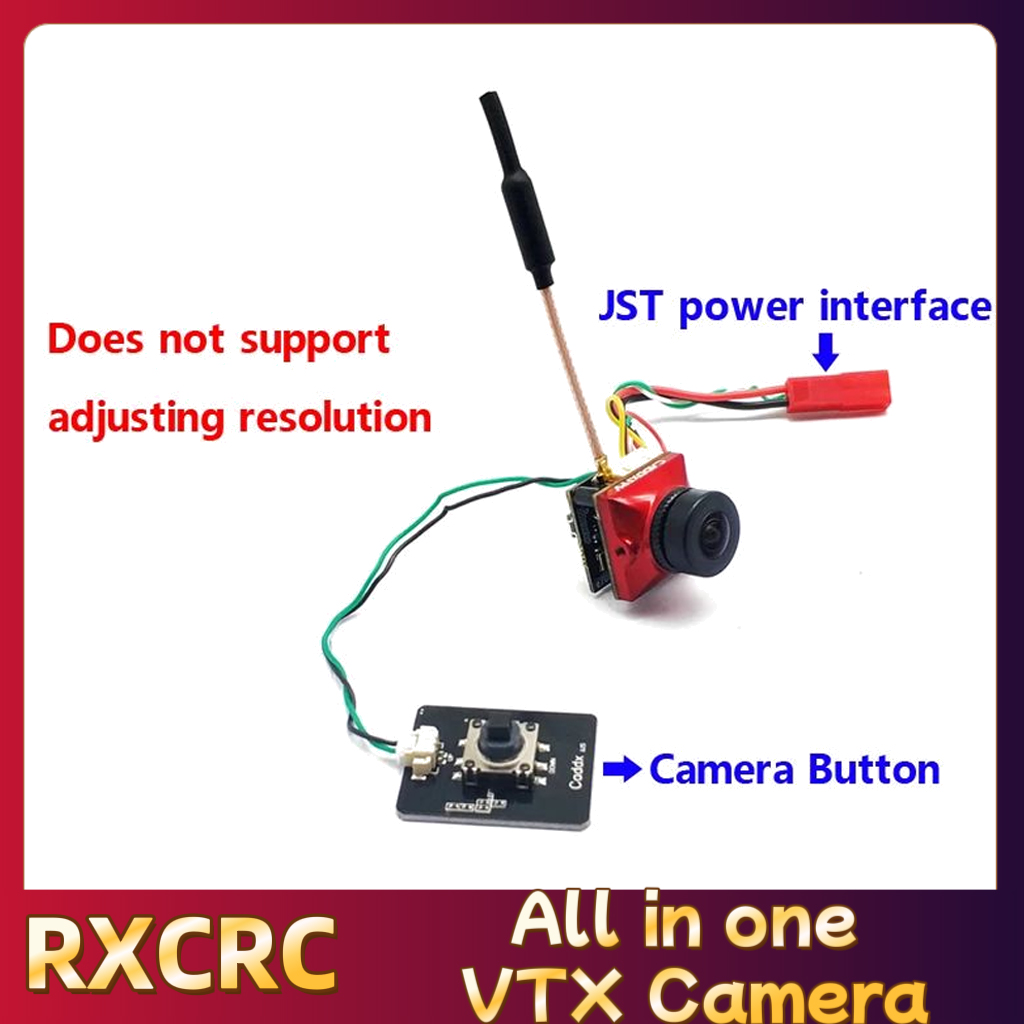 Moduł nadajnika RXCRC 5.8G 400 – Caddx Fpv Camera recenzja i cena