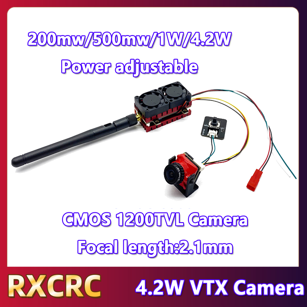 RXCRC 5.8G 48CH 4.2W Nadajnik  – - Remote Control (Rc) Drone recenzja i cena