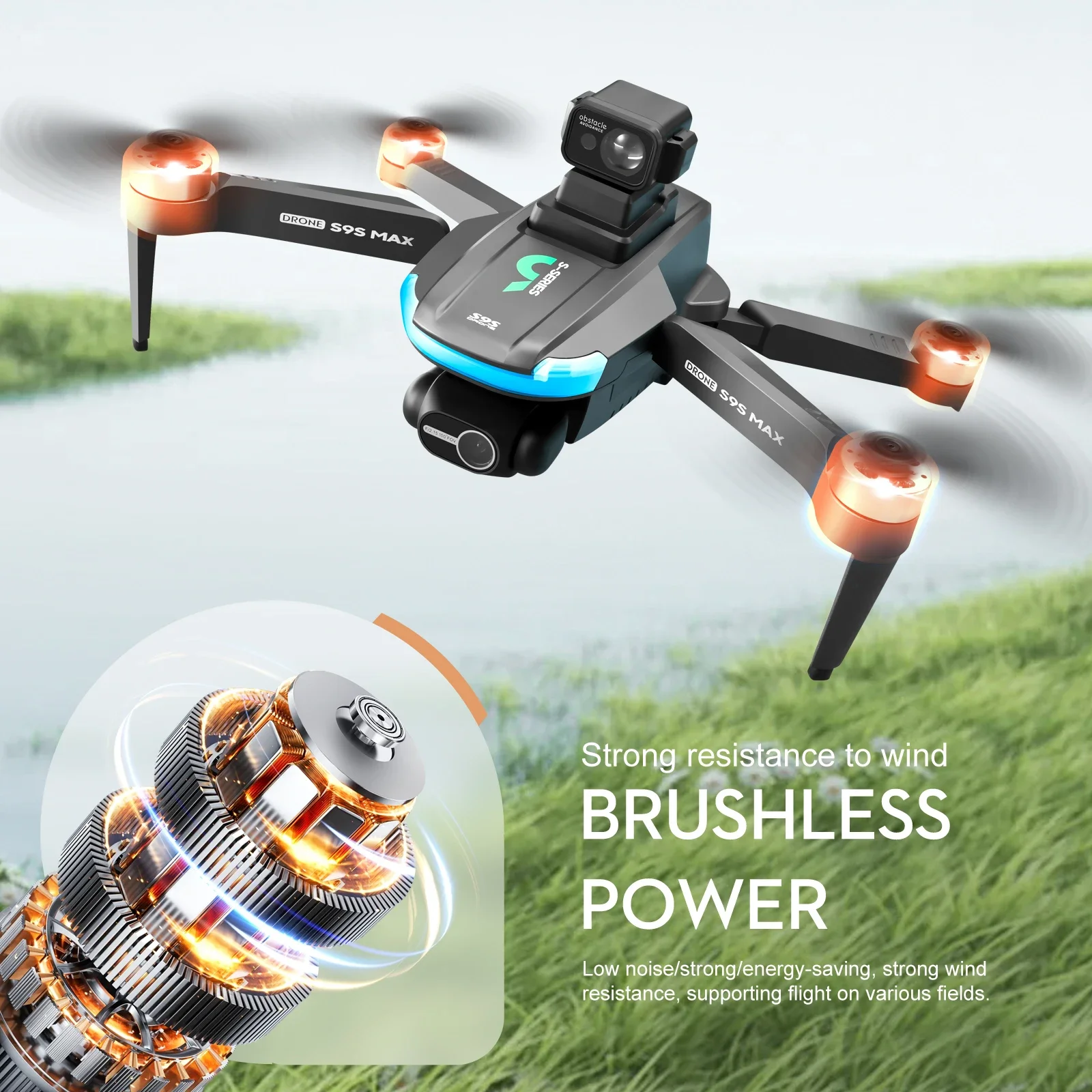 NOWOŚĆ S9S MAX MINI Drone 4K 2 – Drone Rc Cable recenzja i cena