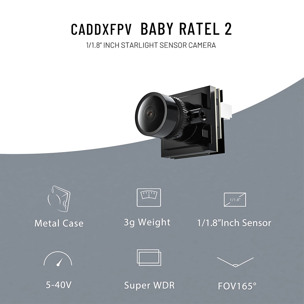 Kamera CADDX Micro FPV Ratel 2 – Caddx Fpv Camera recenzja i cena