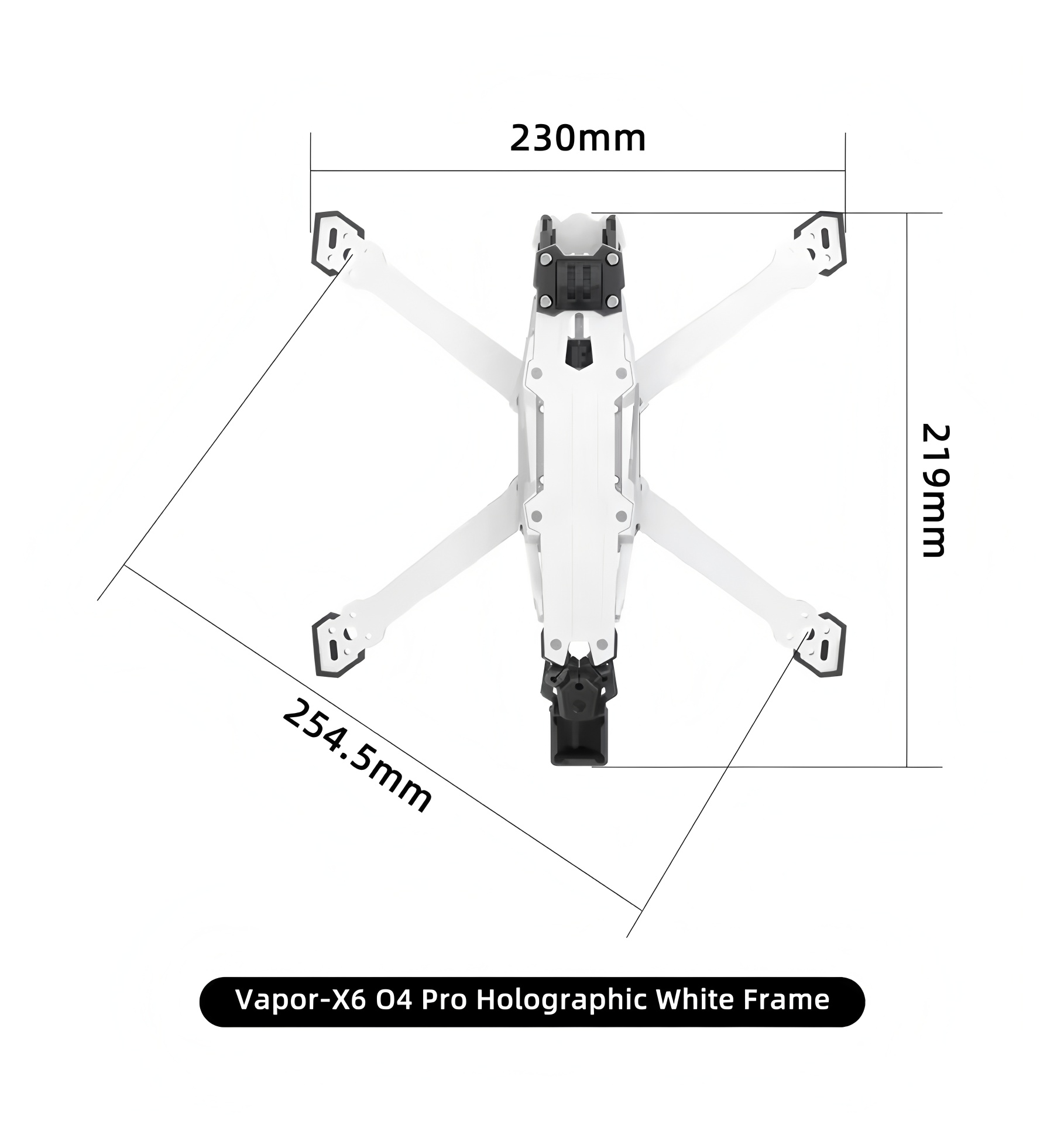 GEPRC Vapor D5/x5/x6 O4 Pro Ra – Quadcopter Frame recenzja i cena