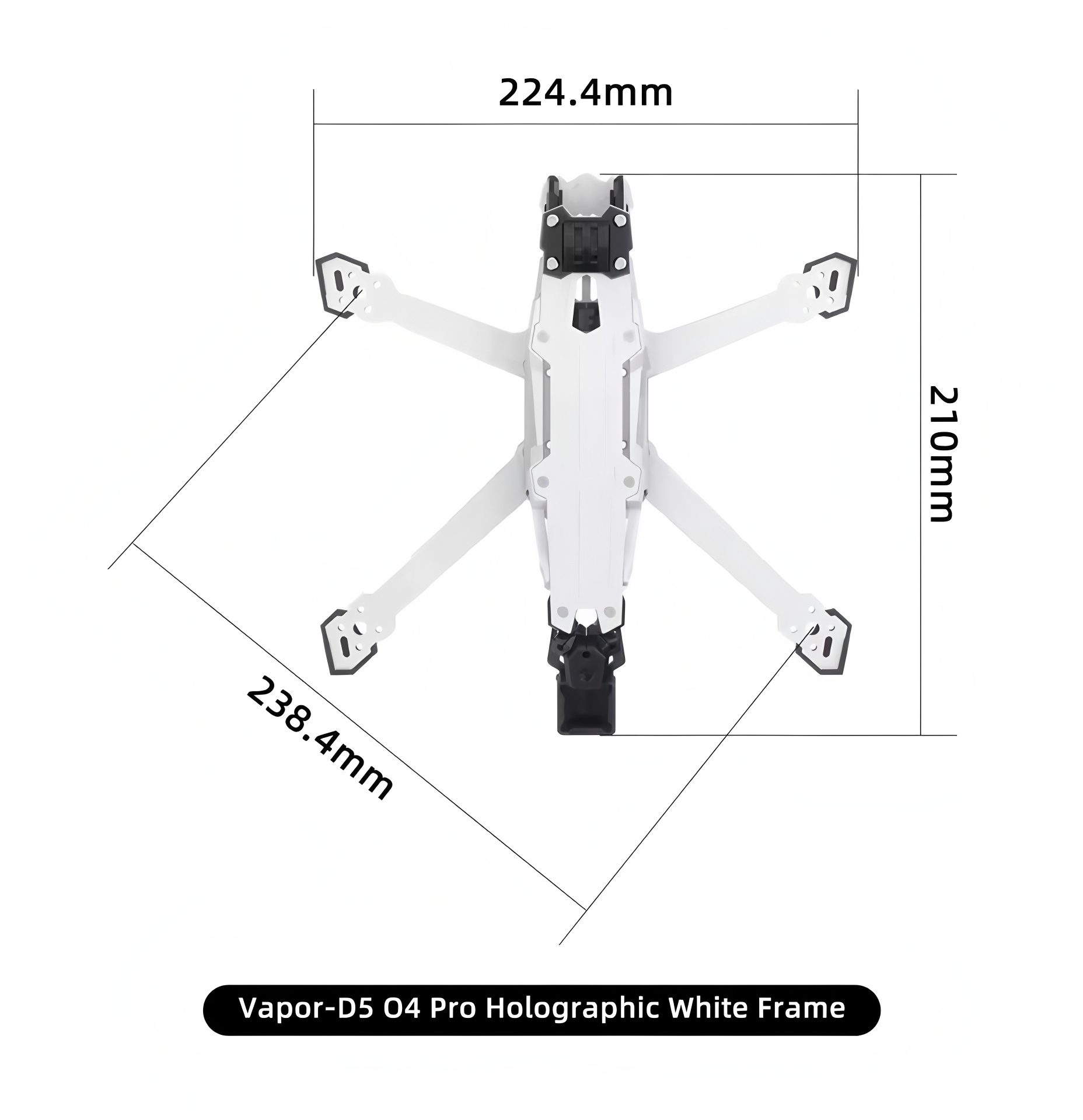 GEPRC Vapor D5/x5/x6 O4 Pro Ra – Quadcopter Frame recenzja i cena