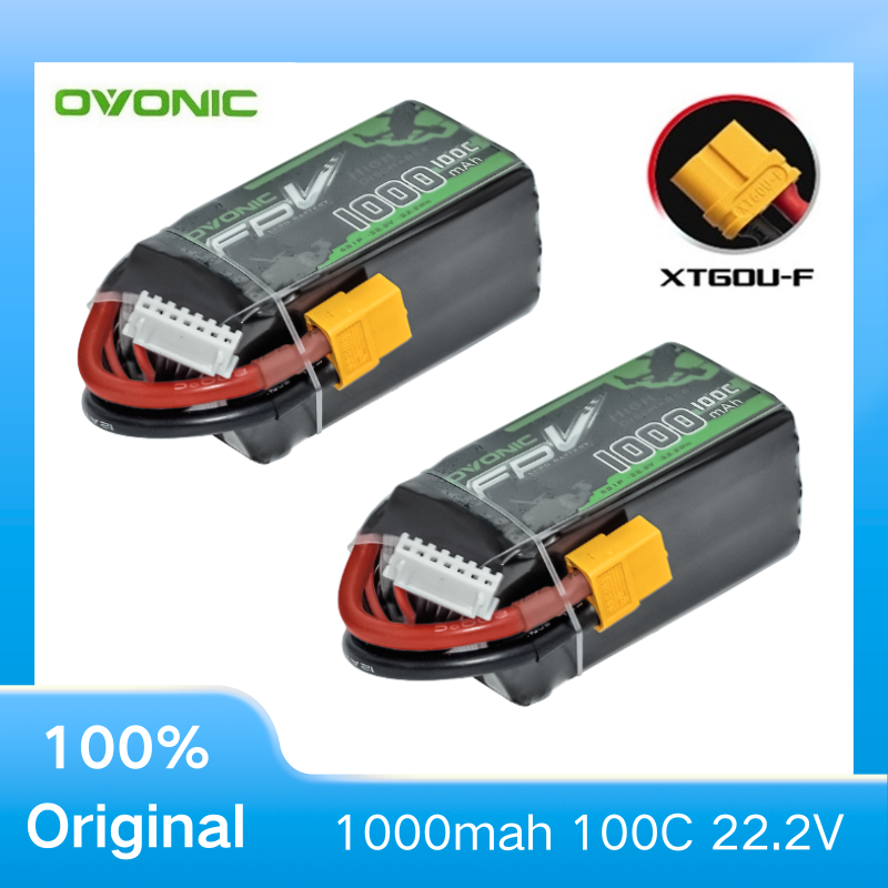 2 szt. OVONIC 1000mAh 100C 22. – Drone Zll Rc recenzja i cena