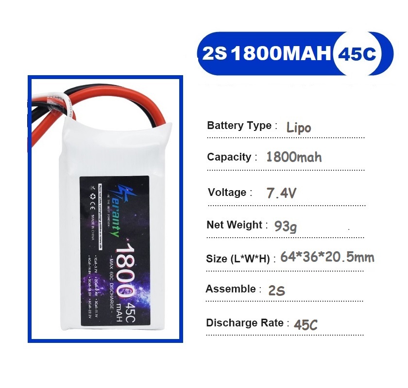 2 sztuk 7.4V Lipo 2S bateria 1 – Drone Rc Race recenzja i cena