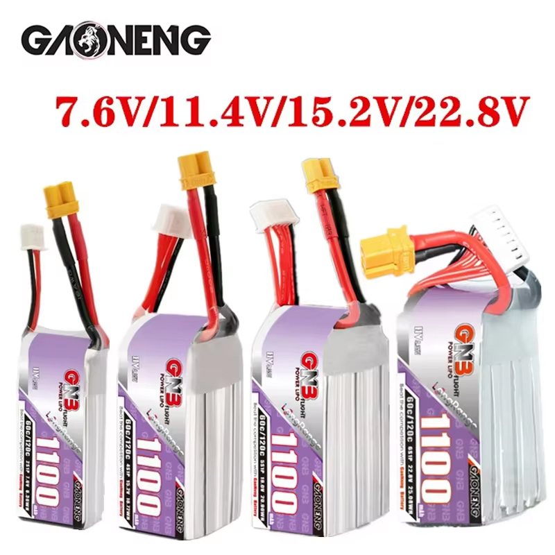GNB 1100mAh 2S 3S 4S 6S 60C/12 – Drone Rc Race recenzja i cena