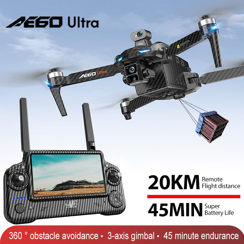 Profesjonalny dron AE60 GPS z  – Drone Rc Cable recenzja i cena