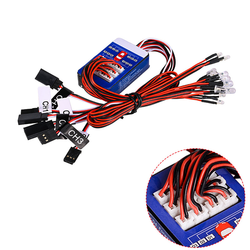 Zestaw oświetlenia RC 12 LED,  – Rc Car Body Shell recenzja i cena