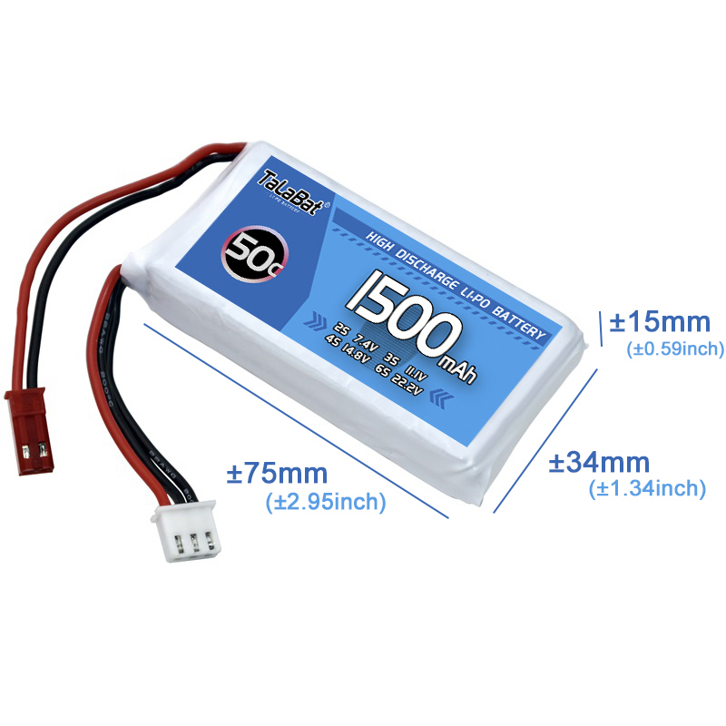 3 szt. TalaBat 50C 1500mAh 7.4 – Drone Zll Rc recenzja i cena
