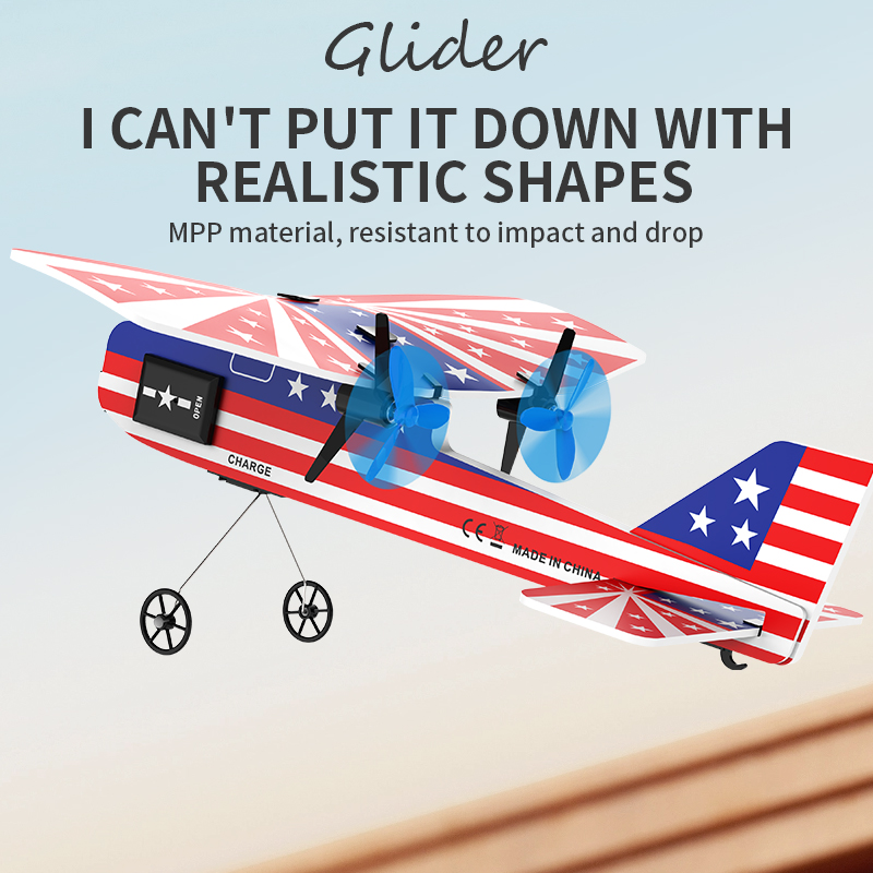 Mini samolot RC 2.4G 2CH stałe – Rc Wing Glider recenzja i cena