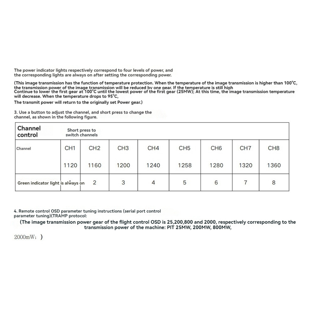 AS96-1.2G 2W VTX 8CH 2000Mw Na – Rc Transmitter recenzja i cena